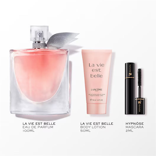 LA VIE EST BELLE - LANCÔME - Eau de Parfum Spray 100 ml + Body Lotion 50 ml + Hypnôse Mascara 2 ml / 1 Stk.